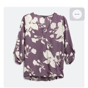 Floral Purple Women's Top